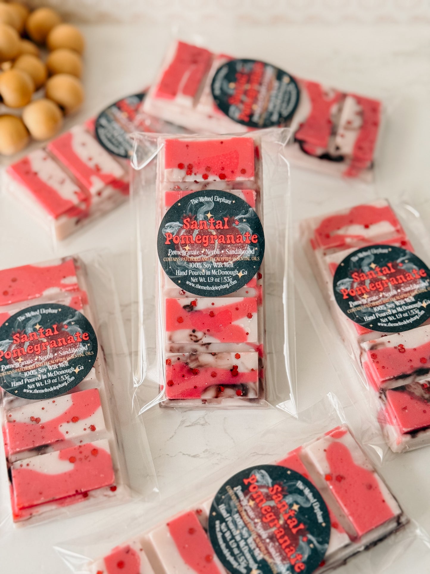 Santal + Pomegranate Snap Bar Wax Melt