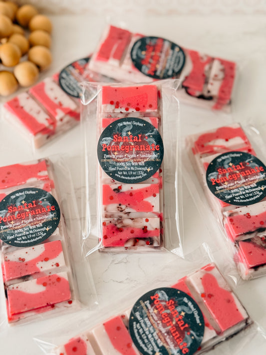 Santal + Pomegranate Snap Bar Wax Melt