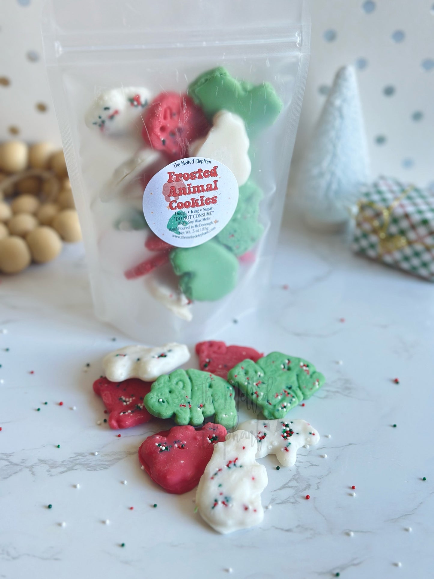 Christmas Animal Cookie Wax Melts (WS)