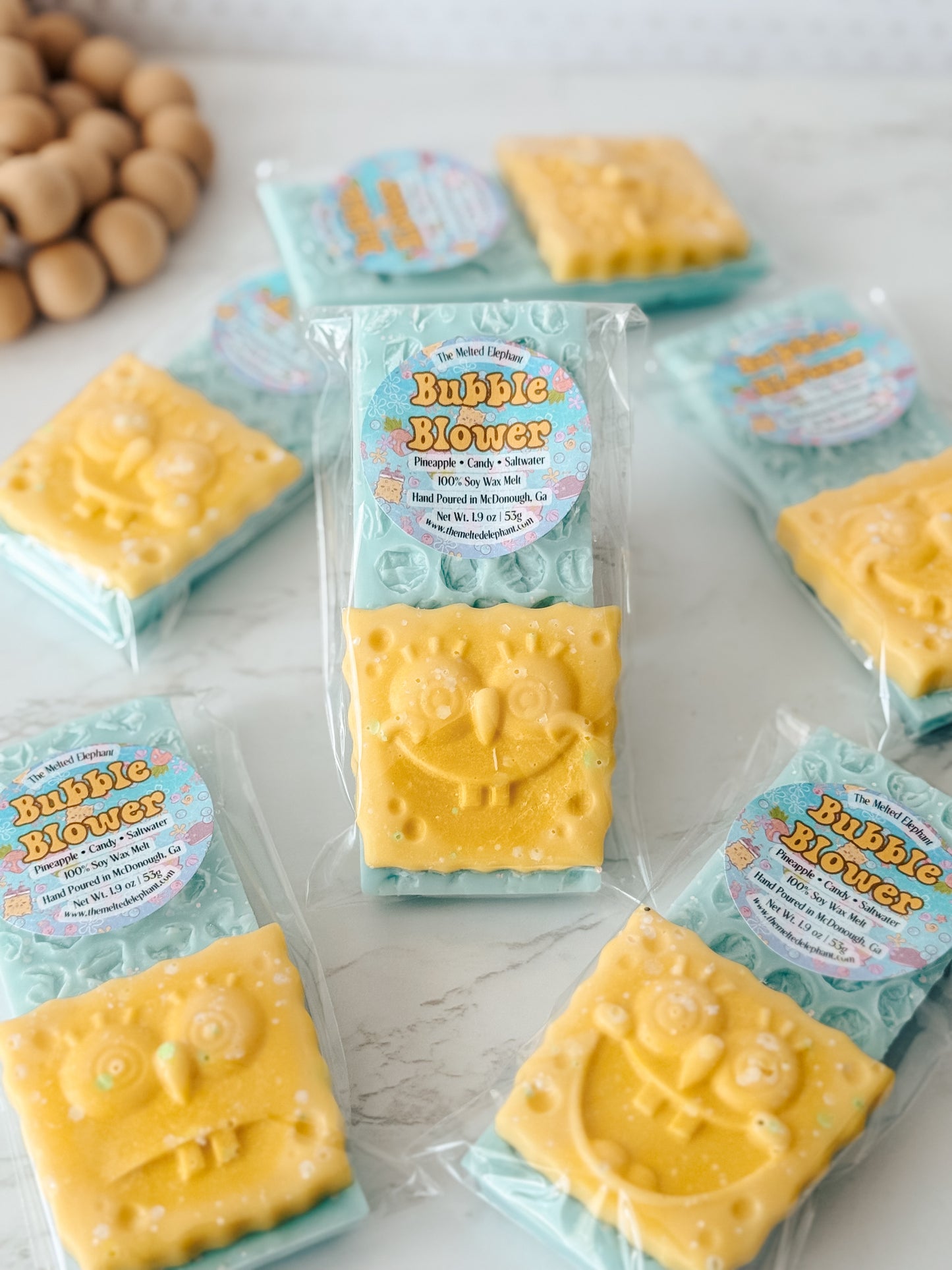 Bubble Blower Snap Bar Wax Melt