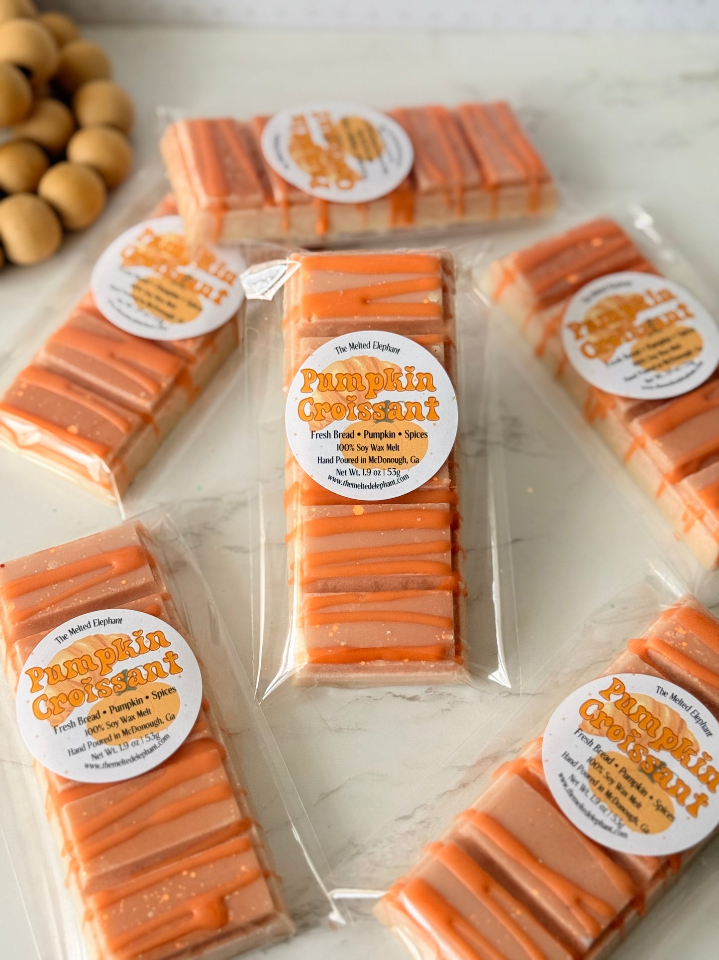 Pumpkin Croissant Snap Bar Wax Melt