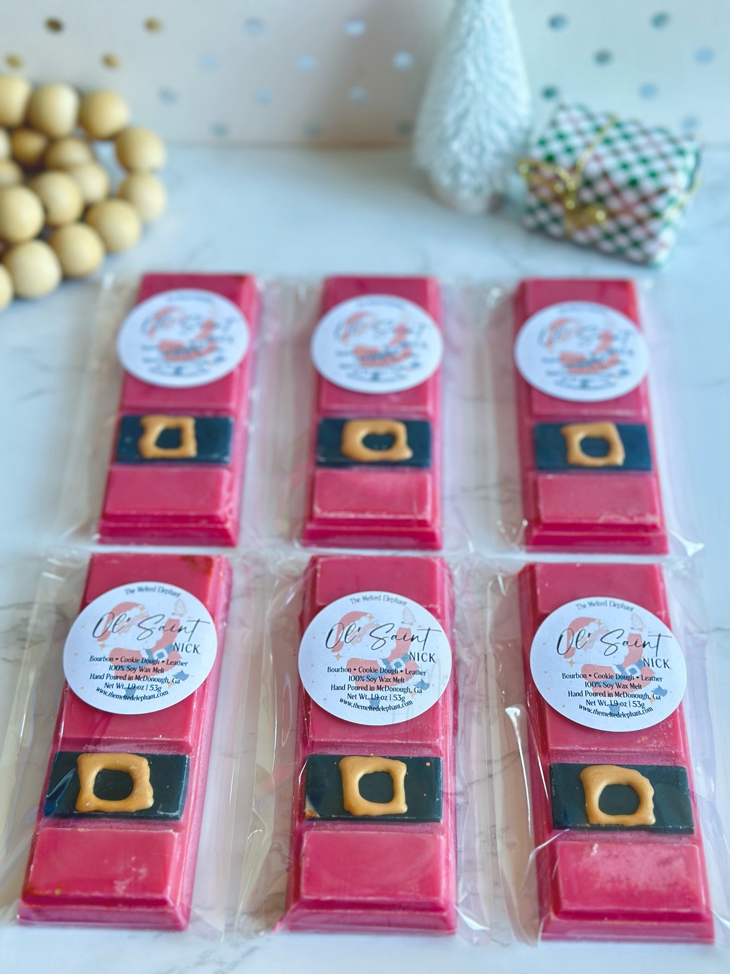 Ol’ Saint Nick Wax Melt Snap Bar