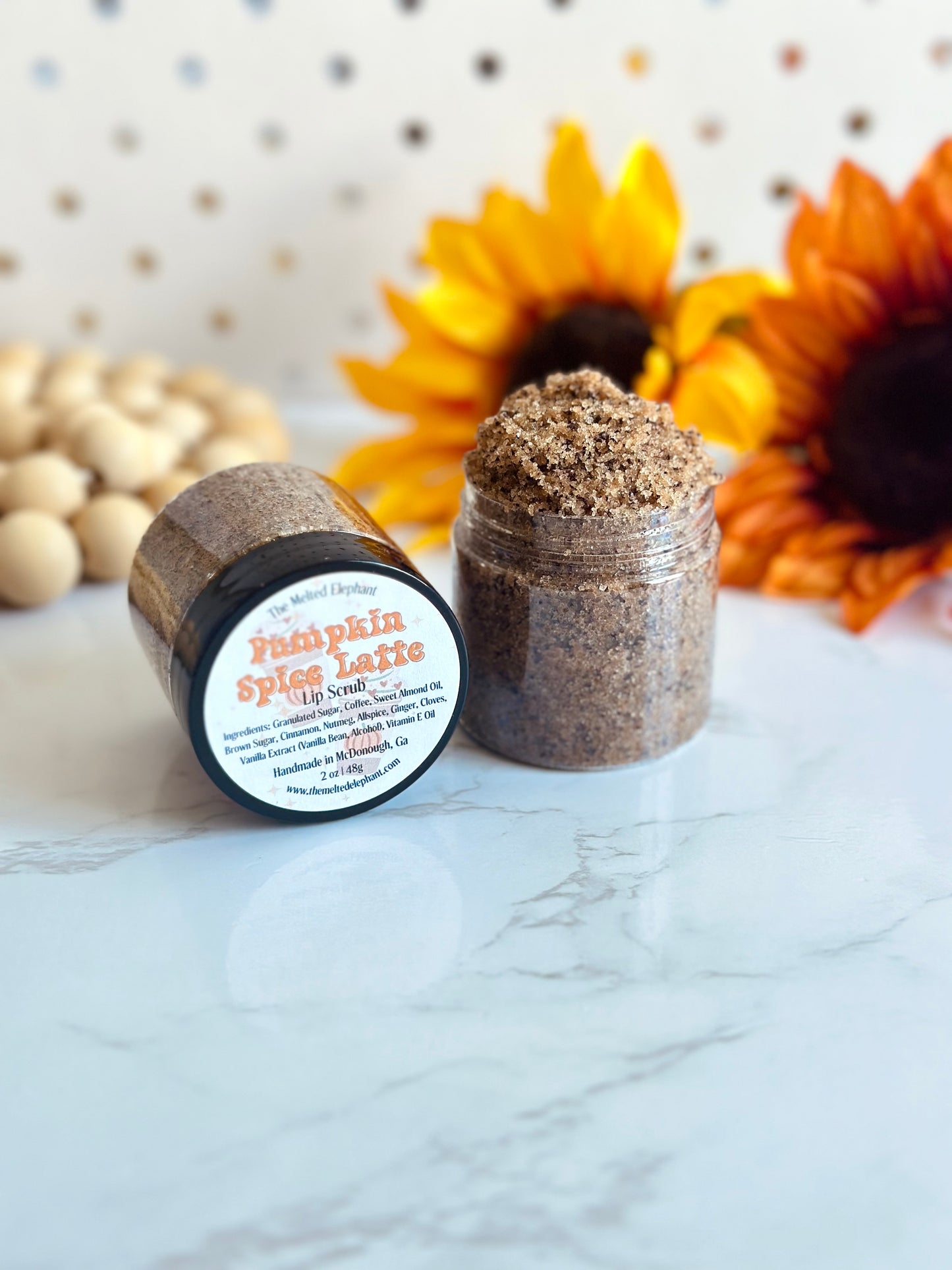 Pumpkin Spice Latte Lip Scrub
