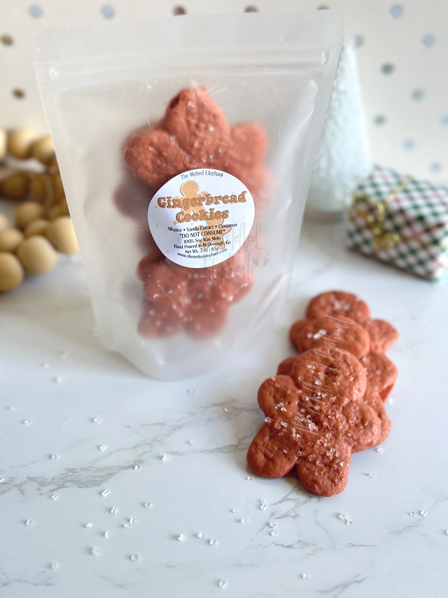Gingerbread Man Cookie Wax Melts (WS)