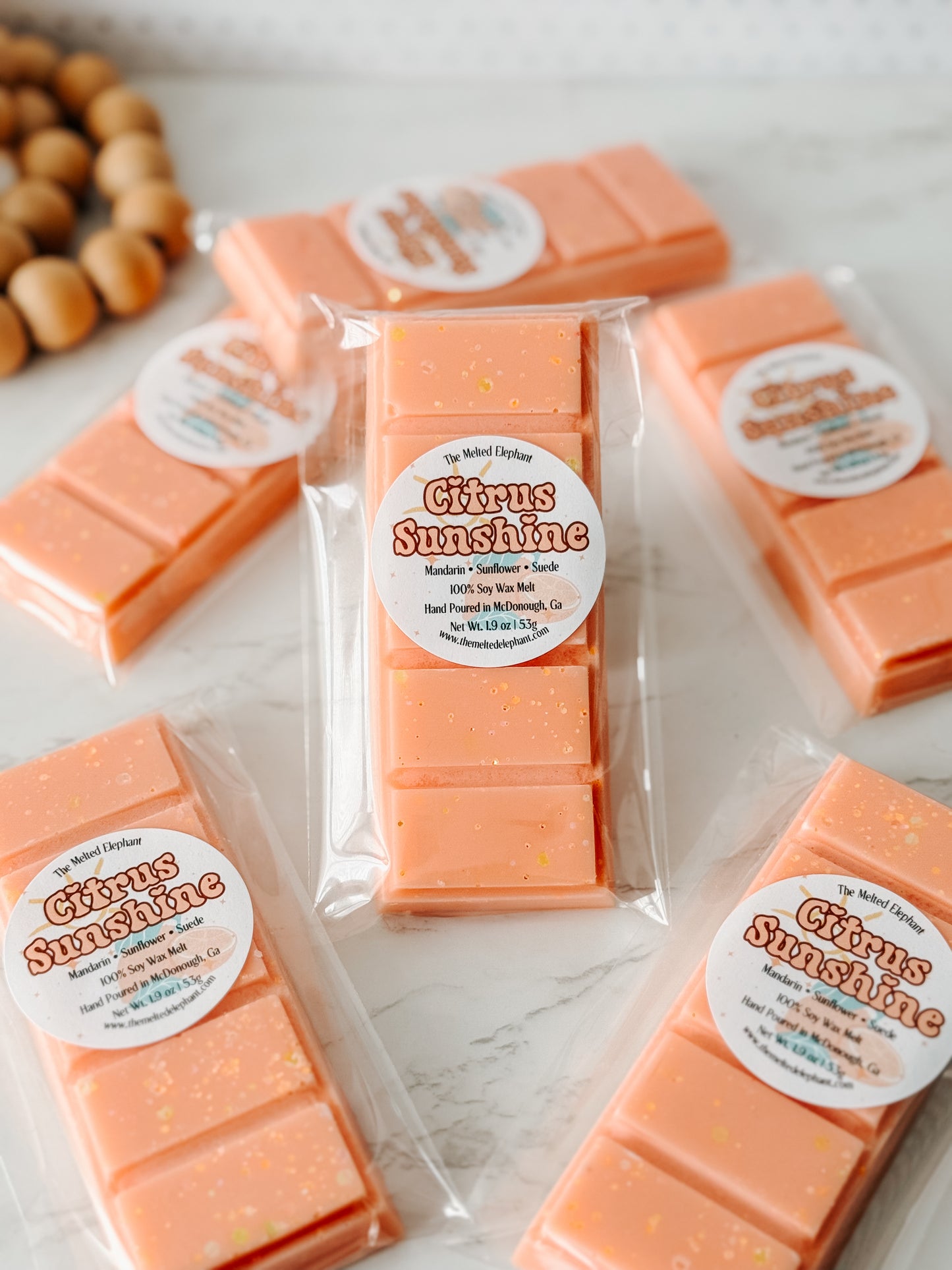 Citrus Sunshine Snap Bar Wax Melt
