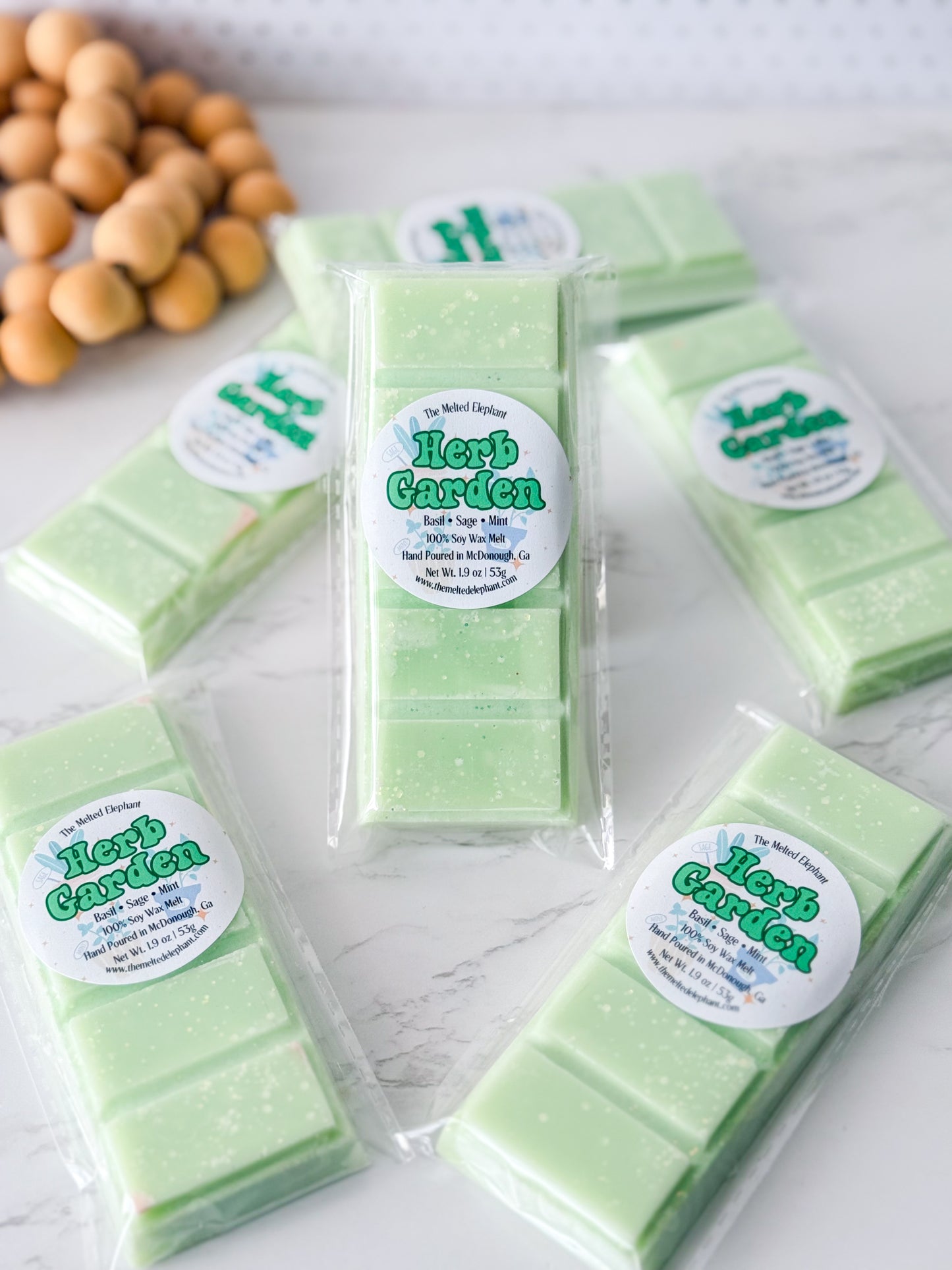 Herb Garden Snap Bar Wax Melt