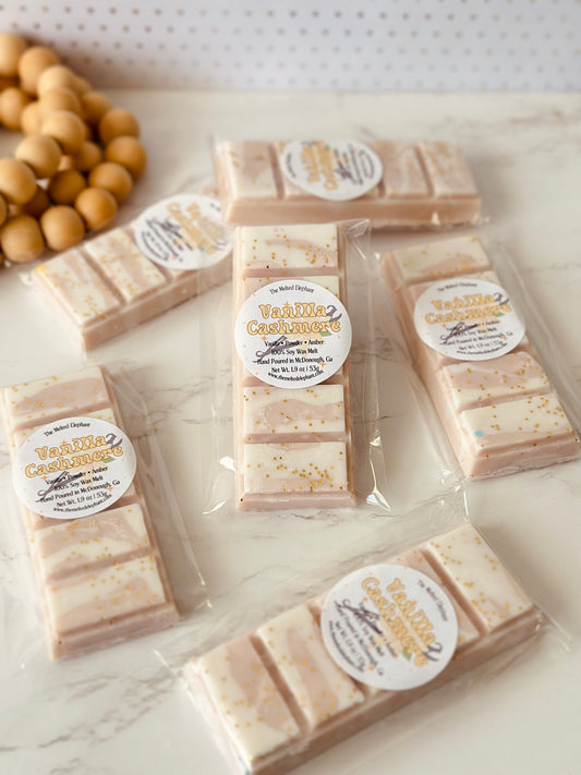 Vanilla Cashmere Snap Bar Wax Melt