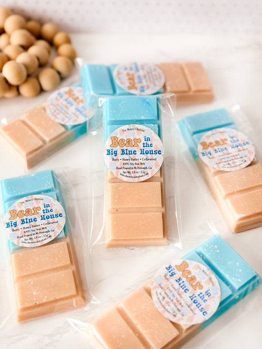 Big Blue House Snap Bar Wax Melt