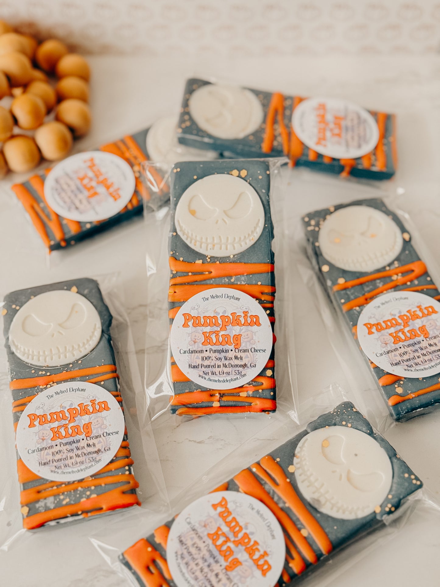 Pumpkin King Wax Melt Snap Bar