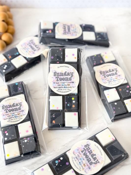 Sunday Toons Snap Bar Wax Melt