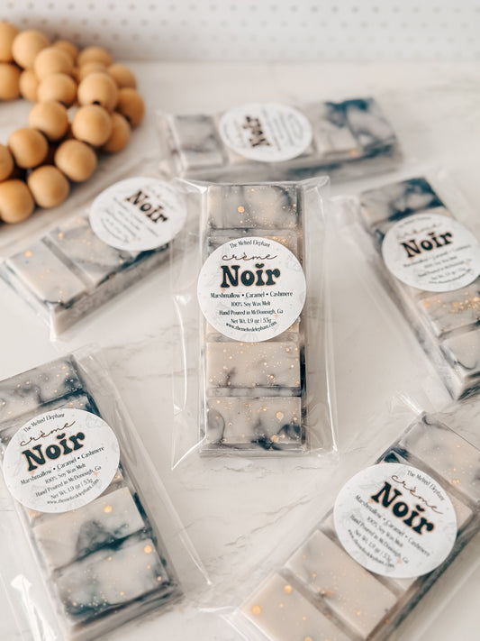 Crème Noir Wax Melt Snap Bar