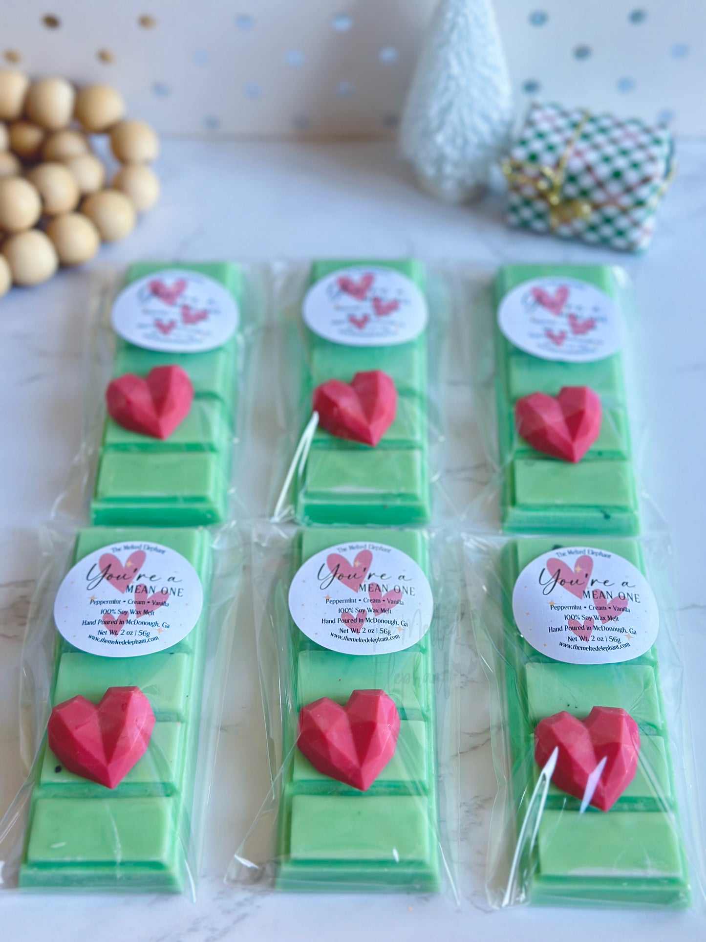 You’re a Mean One Wax Melt Snap Bar