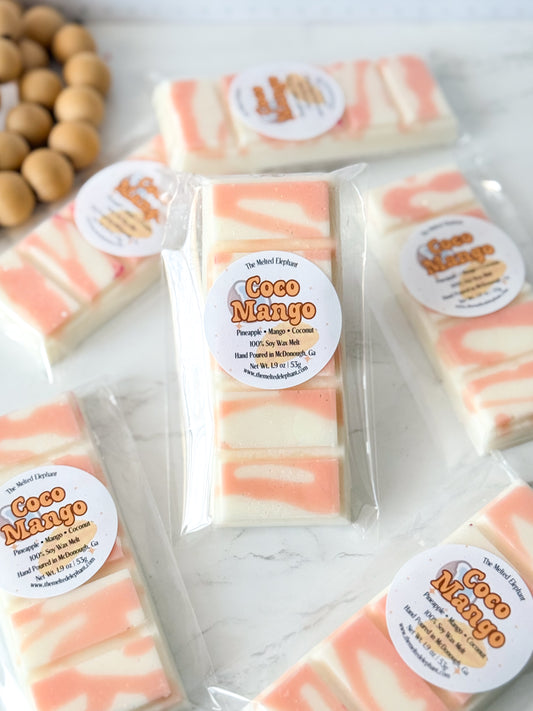 Coco Mango Snap Bar Wax Melt