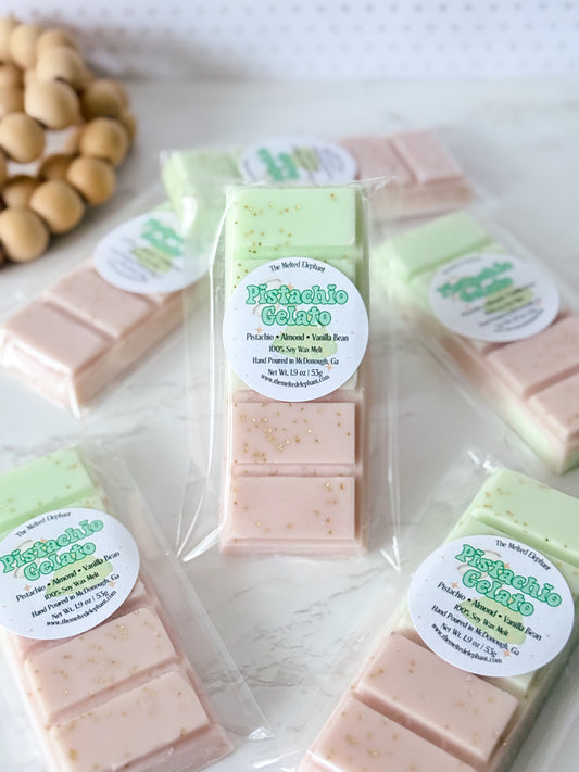 Pistachio Gelato Snap Bar Wax Melt