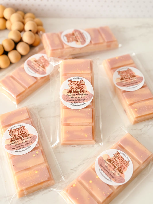 Fresh Rolls with Honey Butter Wax Melt Snap Bar