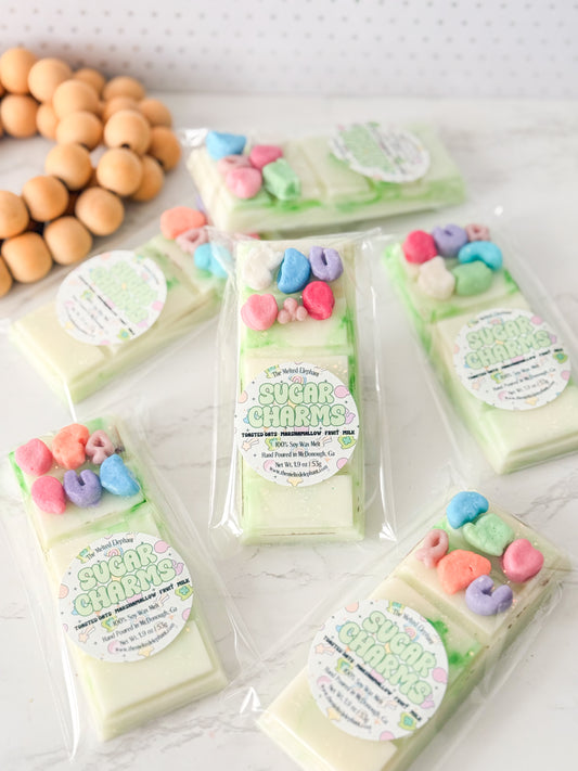 Sugar Charms Wax Melt Snap Bar