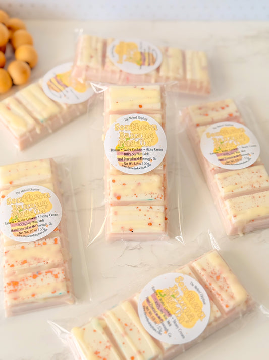 Southern Banana Puddin’ Snap Bar Wax Melt