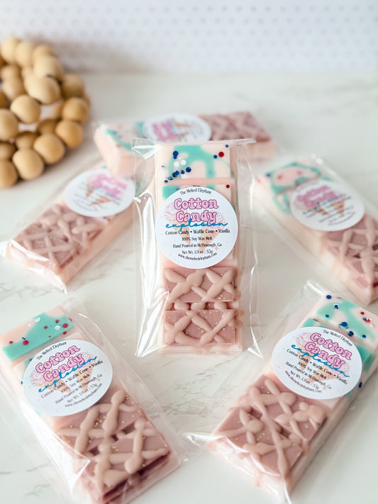 Cotton Candy Explosion Snap Bar Wax Melt