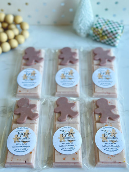 Tipsy Gingerbread Wax Melt Snap Bar
