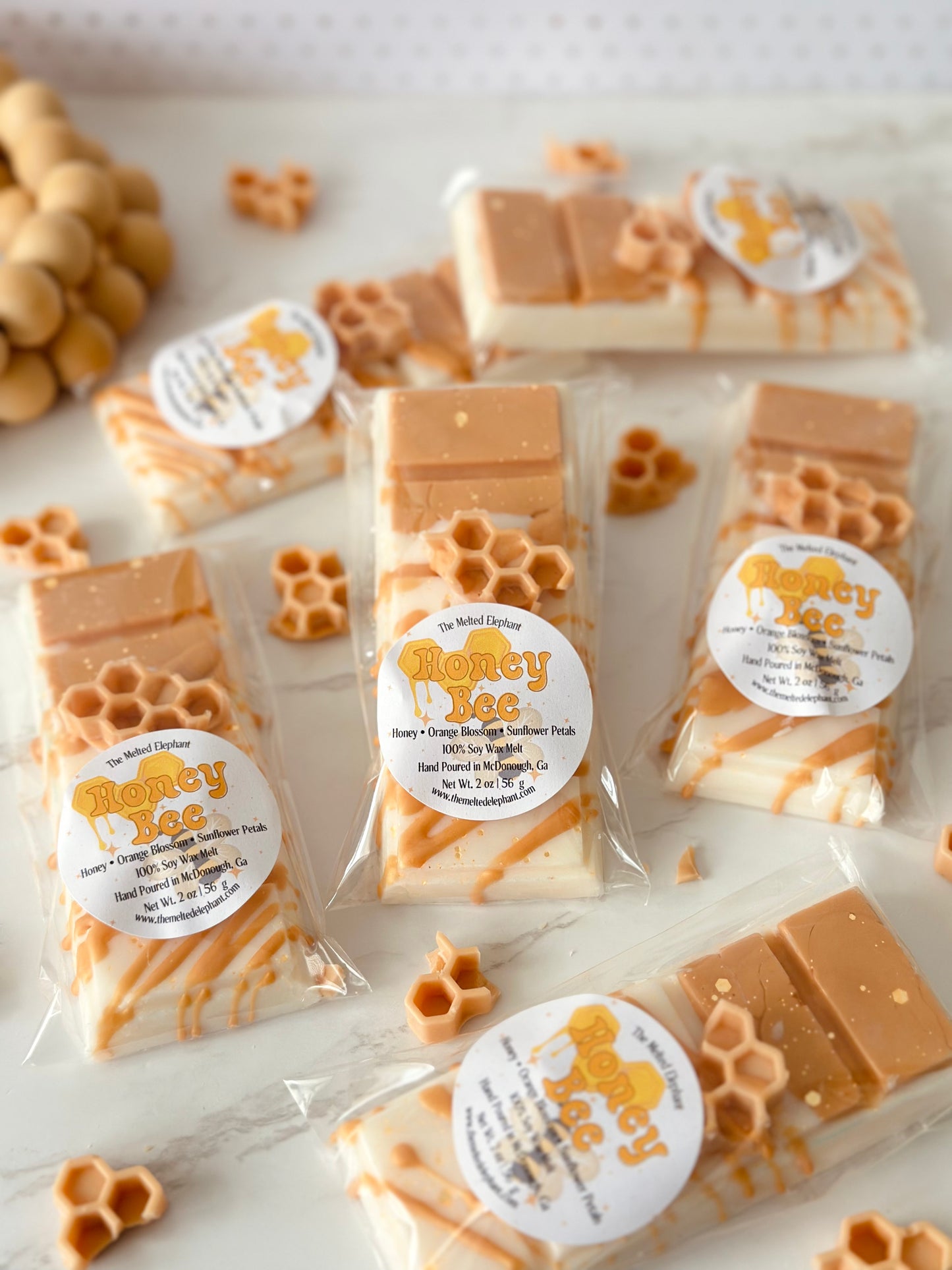 Honey Bee Snap Bar Wax Melt