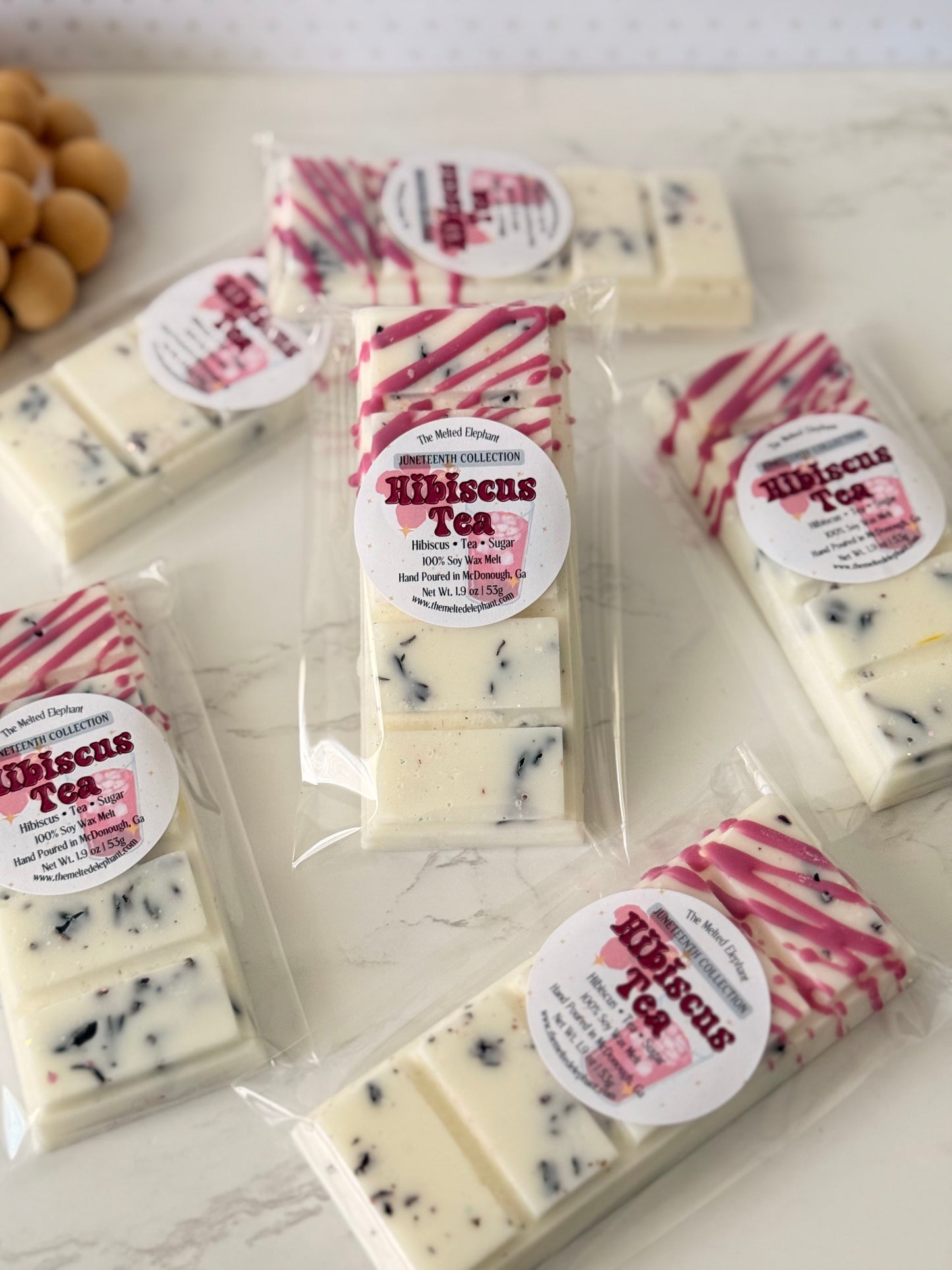 Hibiscus Tea Snap Bar Wax Melt
