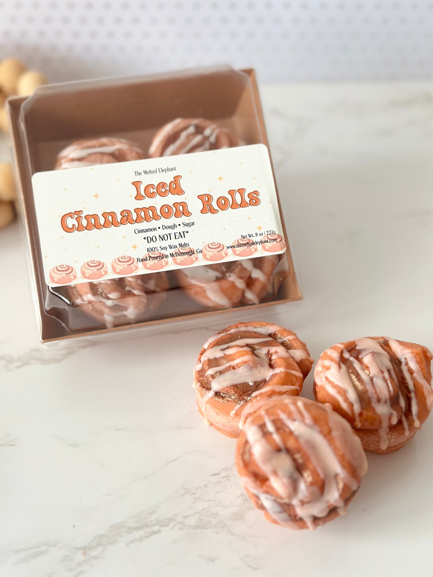 Iced Cinnamon Roll Wax Melts *please read description*