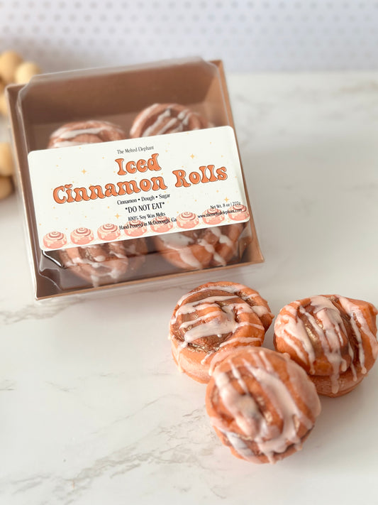 Iced Cinnamon Roll Wax Melts *please read description*
