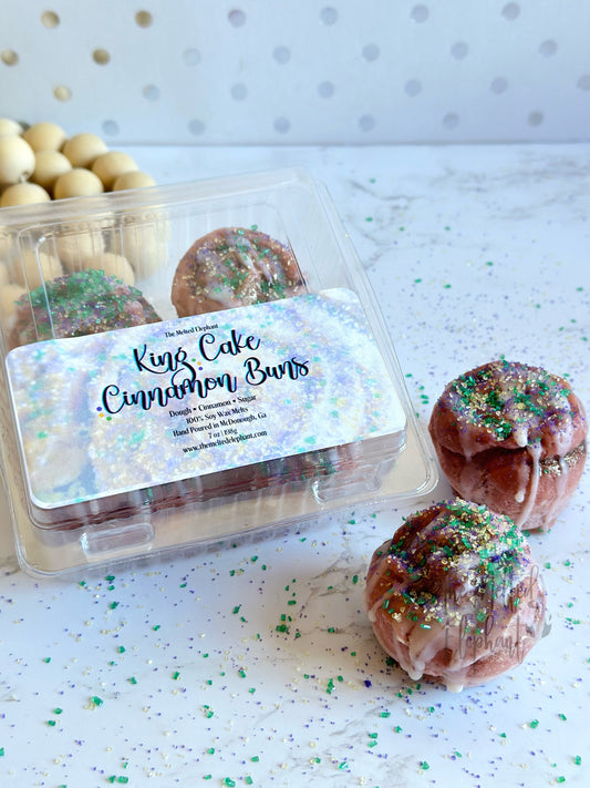 King Cake Cinnamon Bun Wax Melts